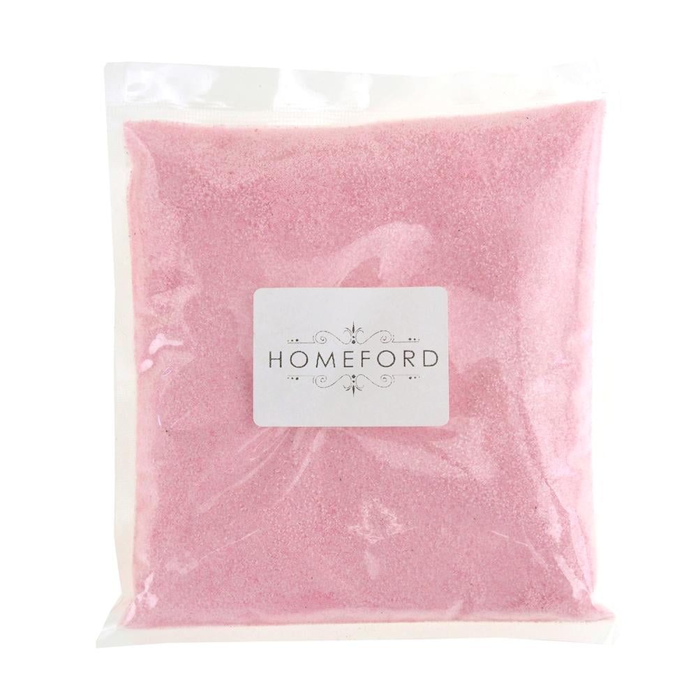 fine colored art sand vase filler, 1pound bag, pink
