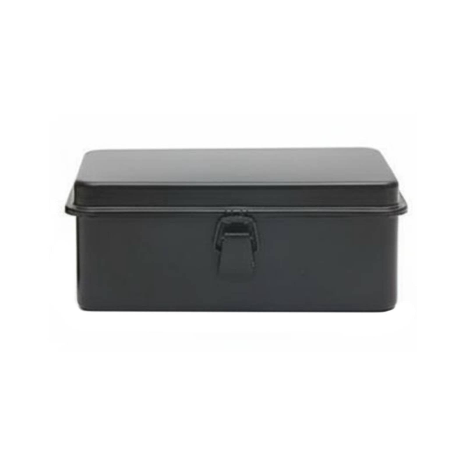 predolo Metal Toolbox Multi-Purpose Metal Tool Storage Heavy Duty Portable Tool Chest for DIY Enthusiasts, Mechanics, Car, Garage, Job Site, Black, 190 Mini