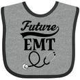 thumbnail image 3 of Inktastic Future Emt Emergency Tech Boys or Girls Baby Bib, 3 of 4