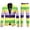 Yellow, variant on FYEGRE Men's Carnival Suit Two Piece Set Formal Attire With Purple Gold All Over Print Design White XL