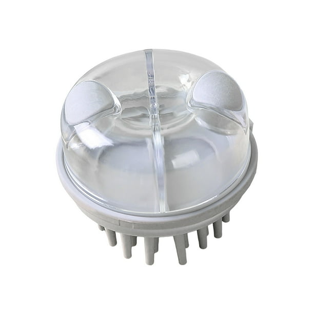 Pet Dogs Shampoo Massager Brush Massage Comb Grooming Scrubber Cepillo de Ducha para el Baño Cepillos de Silicona Suave Cepillo de Aseo Cepillo de Baño para Gatos y Perros Gr