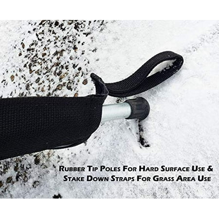 ActiveDogs IGP IPO Schutzhund Collapsible 8 Tall Protection Blind for Dog Training Field Training Hunting - Easy to Setup & Transport