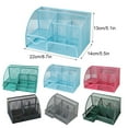 thumbnail image 4 of Langgg Metal Rustproof Coating Desk Organizer - Long-lasting And Reliable Non-toxic Desk Organizer Office Rose Red 1Set, 4 of 6