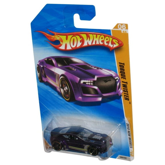 Hot Wheels 2010 New Models Purple Torque Twister Toy Car 006/240