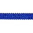 thumbnail image 2 of Bordure Extensible à Sequins 3 Rangées 1 1/4 Pouce, Las Vegas 3 Styles, Bleu Royal, 6 YD, 2 of 2