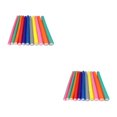 thumbnail image 2 of letairis 10x Hair Foam Curler Roller Set Use Rods DIY Flexible Easy 12mm 10 Pcs 2Set, 2 of 6