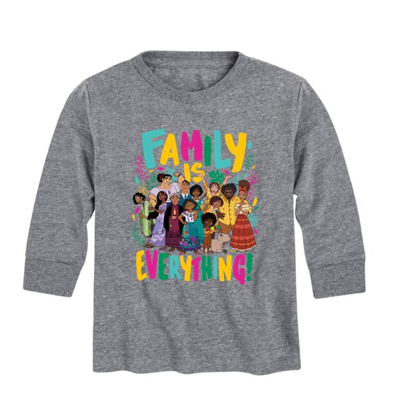 Disney's Encanto - Family Is Everything - Toddler And Youth Long Sleeve Graphic T-Shirt