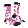 thumbnail image 4 of Yiaed Orchids Flowers Print Great elasticity Crew Socks Sports socks for Men and Women, 4 of 5