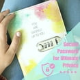 thumbnail image 4 of Life is a Doodle Diary Gift Set - Lockable Notebook Journal with Combination Lock, Pencil Pouch, Bangle Bracelet & Pink Pen, 5 x 7 Inches, 300 Pages, 1 Count, 4 of 14