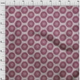 thumbnail image 4 of oneOone Cotton Poplin Dark Magenta Fabric Asian Block Sewing Material Print Fabric By The Yard 56 Inch Wide, 4 of 4