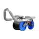 thumbnail image 1 of Soidarity Rueda Abdominal soporte de codo Ab rodillos vientre adelgazante masajeador deportes entrenamiento de fuerza hogar femenino hogar Accesorios para máquinas de ejercicios Azul, 1 of 6