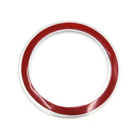 Diana Sterling Silver Ring - Silver Tone 60mm Dia Car Steering Wheel Decorative Ring for X1 X3 X5 X6