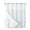 Blue, variant on No Hook Shower Curtains with Snap-in Liner Set, Blue Spring Floral Waterproof Hotel Style Bathroom Shower Curtain, Summer Botanical Watercolor Breathable Mesh Top Window Bath Curtains 72''x72''
