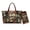 Skull Snake Camellia, variant on ZUXONGSYRoses Skull Bat Print Top Handle Bag and Wristlet Wallet Set for Women Large Capacity Top Handle Satchel Pu Leather Purse Set for Excursions Business