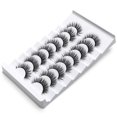 thumbnail image 1 of DYSILK Cils en Vison Moelleux - Faux Cils à Bande 8 Paires Cils 6D Faux Cils en Vison Look Naturel Faux Cils Longs Pack Cils en Vison Doux Réutilisables, 1 of 4