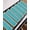 Green, variant on Grey Geometric Stair Treads for Wooden Steps Indoor Runner Rug Carpet, Bohemia Tribal Farm Tribal Patterned 4 Pieces Peel and Stick Staircase Step Treads Covers Washable Throw Door Mats, 30"x8"