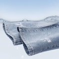 thumbnail image 6 of Girls Wide Leg Jeans Elastic Waist Baggy Jeans Bow Print Pants School Pants Girls Pants for Girls Size 5-14 Years, 6 of 6