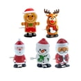 thumbnail image 4 of Set de 5 Juguetes Navideños de Cuerda con Cabeza Articulada. Diseños Divertidos Y Originales de Dibujos Animados. Ideales Como Regalo de Navidad O Pre, 4 of 8
