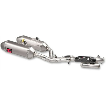 Akrapovic Titanium 1-2 Racing Line Full Exhaust System (S-H2MR9-QTA)