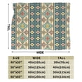 thumbnail image 3 of KLL Fleece Blanket Plush Throw Blanket Traditional Tribal Aztec1 ,Soft Fuzzy Cozy Flannel Blanket for Couch Sofa Bed.(40"x30" ), 3 of 7