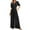 Black, variant on GILIGEGE Womens Jumpsuits Short Sleeve V Neck Dressy Casual Wide Leg Pants Romper 2025 Summer One Piece Outfits Loose Jumpsuits Rompers with Pockets Casual Wide Leg Pants Romper 2025 Summer Outfits