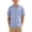 Sky Blue A1, variant on Edvintorg Boys Shirts Striped Printed Turndown Collar Short Sleeve Button Down Tops with Pocket Kids Clothing Size 3-15