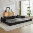 thumbnail image 3 of Weetoo Sleeper Sofa Bed 3 Seat Convertible Sectional Sofa Couch with Pillows for Living Room, 3 of 9