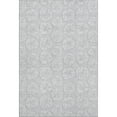 thumbnail image 2 of Addison Rugs Mayfield Washable Coastal Sanddollar Gray Rectangle Rug, 5' x 7'6", 2 of 6