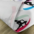 thumbnail image 5 of Ambesonne Olympics Place Mats Set of 4, Sport Games Jogging Art, Standard Size, Black Red, 5 of 6
