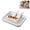 White, variant on Rolled Ice Cream Maker Kit | DIY Ice Cream Roller Tray with 2 Scrapers | Instant Freezy Dessert Maker for Home, Parties & Families (White, 1PC)