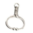 thumbnail image 1 of Cattle Nose , Stainless Steel Bull Cow Clamp - Farm Accessory, Spring Loaded, 1 of 7