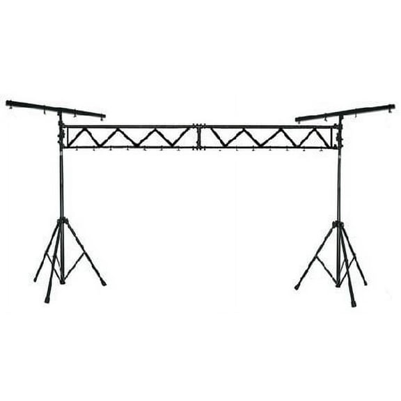 Pro Audio DJ Portable Light Lighting Fixture T Bar Stands 10Ft Truss Package