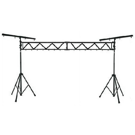 Pro Audio DJ Portable Light Lighting Fixture T Bar Stands 10Ft Truss Package