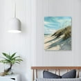 thumbnail image 4 of Creowell Bedroom Canvas Beach Wall Art: Bathroom Living Room Pictures Ocean Theme Painting Wall DecorBlue Coastal Prints Sea Scene Artwork Decorations for Home Office 16x20 in/12x16 in, 4 of 5