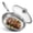 11 in, variant on Titanium Frying Pan with Lid, 3-Ply Non-Stick Hammered Skillet, Heats Fast & Evenly, Sauciers Pan for Steak & Chicken Cooking(lxf)