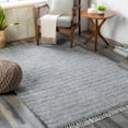 thumbnail image 4 of Hauteloom Potterspury Wool Living Room, Bedroom Area Rug - Contemporary - Navy, Blue, Light Gray - 8' x 10', 4 of 8
