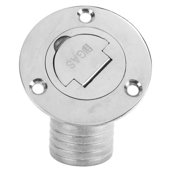Boat Gas , Stainless Steel Fuel Filler Neck Boat Accessories with Keyless for Marine Yacht
