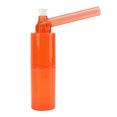 thumbnail image 2 of Juego de taza de cachimba portátil, pipa cilíndrica de plástico para fumar, accesorios para el hogar y viajes, color naranja, 2 of 14