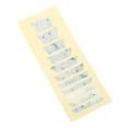 thumbnail image 4 of Guitar Fretboard Stickers, Trapezoid Guitar Fretboard Decals PVC Lightweight Wear Resistant Beautiful Patterns Easy To Apply  For Decoration, 4 of 8