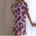 thumbnail image 5 of XFYSSS Mode Pyjama Décontracté Ample Imprimé Manches Courtes Col Rond Ensemble de Vêtements de Nuit pour la Maison, 5 of 5