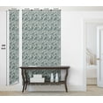 thumbnail image 5 of Ambesonne Nature Peel & Stick Wallpaper for Home, Abstract Floral Silhouettes, 13"x100", Pale Sage Green Ivory, 5 of 5