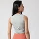 thumbnail image 3 of Chaleco deportivo para mujer, chaleco deportivo de yoga, chaleco de fitness para mujer con cintura lateral doblada y plegable para el ombligo, 3 of 6