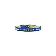 Angle View: Mirage Pet Products 78-05 10BkPT Cat Safety with Band Patent Pearl and Crystals Black 10
