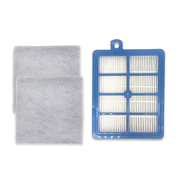 Ventilaciones de escape Filtro de entrada de ventilación Reemplazo del filtro HEPA para Philips Vaccum Cleaner Mortor Protect Filter Dust Bag Vogacara JJ23076-05