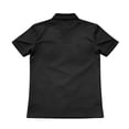 thumbnail image 4 of Mens Polo Shirt Quick Dry Short Sleeve Golf Shirt Quarter Zip Pullover Sweatshirt Casual Basic Tees Lightweight Top (Black,2XL), 4 of 4