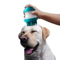 thumbnail image 1 of Cepillo Dispensador De Shampoo Perrísimo Para Baño Mascotas Azul, 1 of 2