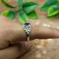 thumbnail image 2 of Natural Iolite Stone Ring Handmade Promise Ring Gift Jewelry For Her, 2 of 5