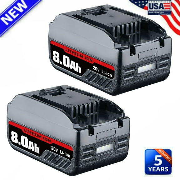 2pack For WORX 20V MAX Extend Lithium Battery 20 Volt WA3520 WA3525 WA3575 WG155