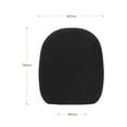 thumbnail image 3 of 5pcs Handheld Microphone Windscreens Mic Foam Covers Compatible with Standard Ball-type Microphones for KTV Karaoke DJ, 3 of 3