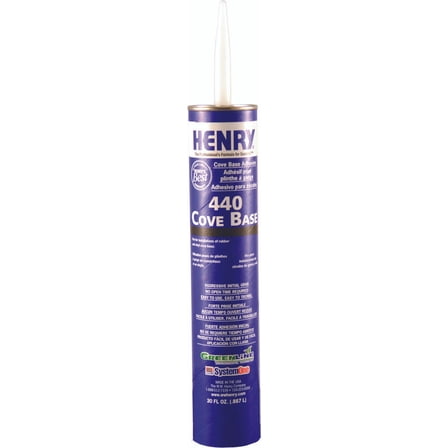 Henry 12107 30 oz Tube Of #440 Cove Base Adhesive - Quantity of 2